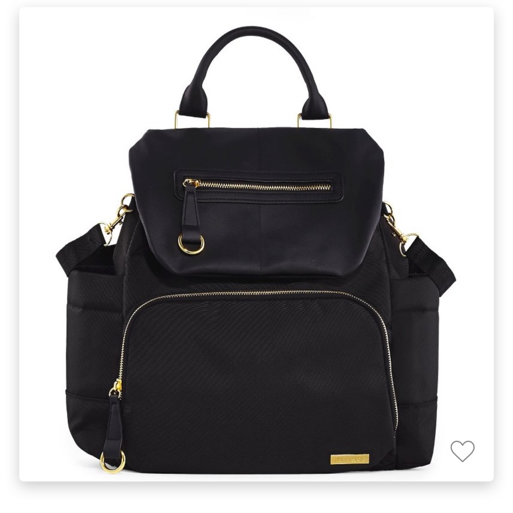 Skip hop Chelsea diaper bag backpack black